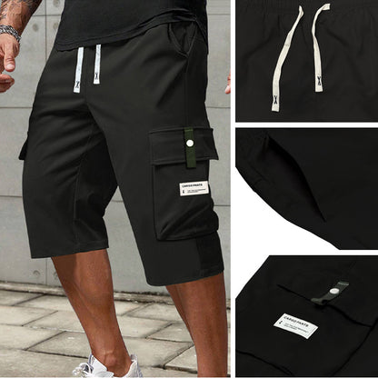 🔈🔈2026 NYA PRODUKTER – 60 % RABATT🔥👖Casual capribyxor med dragsko för herr