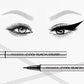 ✨ Vattentät kladdfri eyeliner – 24 timmars intensiv svart precision! ✨