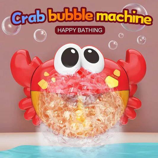 🦀 50% RABATT NU! Crab Bubble Machine Bath Toy – söt krabbdesign, riklig bubbleström & inbyggd musik – för en magisk och rolig baddagsupplevelse 🛁🎶