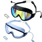 Anti-dim simglasögon set – kristallklar sikt, UV-skydd & integrerade öronproppar 👓💧