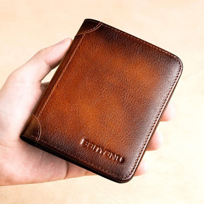 👛 50% RABATT NU! 🛡️ Multifunktionell Plånbok i Äkta Läder – RFID-blockering, Vattentät & Hållbar – Rymlig Ändå Kompakt ✨