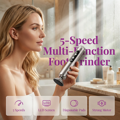 Multifunktionell elektrisk fotslip med 5 hastigheter