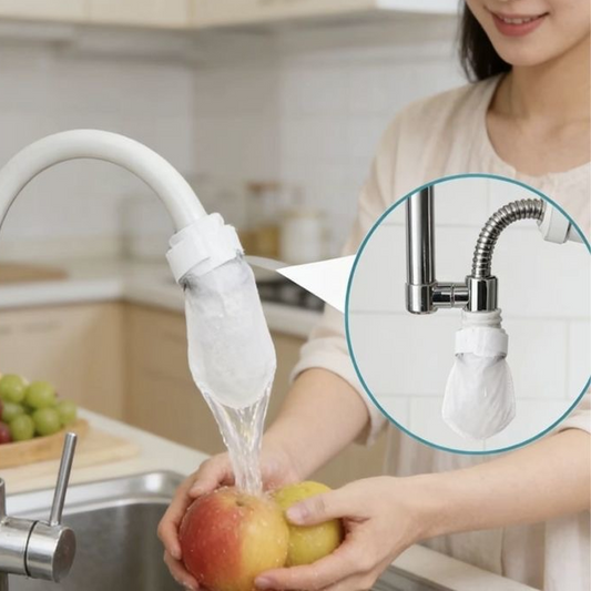 🔥HET SALU🔥 Kranfilter mot vattenstänk & rost 🚿💧