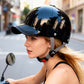 Unisex motorcykelhjälm i basebollkepsstil