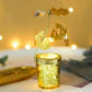 Roterande doftljushållare för jul