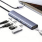 Bärbar 5-i-1 USB-C-hubb med 4K HDMI-utgång
