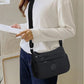 👜 50% RABATT! ✨ Dam enfärgad crossbody-väska – Många fickor, säker dragkedja & perfekt för vardag och resor 🚶‍♀️