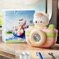 Sjöman Djur Båt Bubbelmaskin