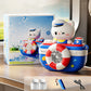 Sjöman Djur Båt Bubbelmaskin