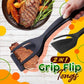 🍳 50% RABATT NU!🥩 2-i-1 Spatelklämma – Värmetålig Silikon & Halkfritt Handtag – Kök Matlagning Essential 🔥