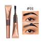 💖SISTA DAGEN – KÖP 1, FÅ 1 GRATIS!💕BrowLuxe™ 4-färgs avdragbar ögonbrynsfärg 🌈 – Vattenfast 💧, långvarig (upp till 3 månader!) ⏳ | Naturlig definition och en enkel ”wild brow”-look ✨