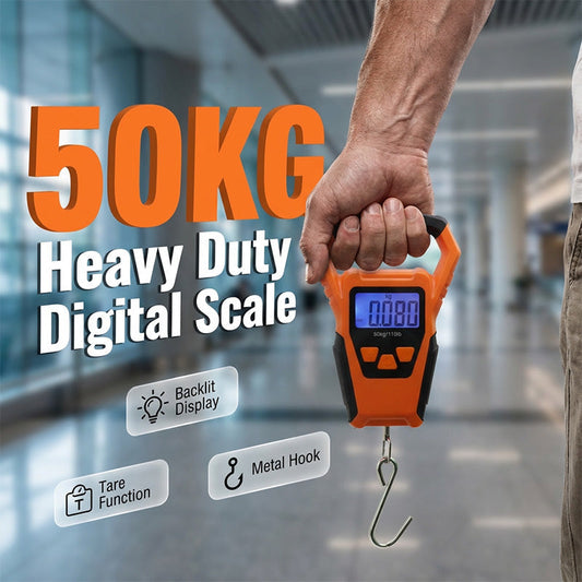 🏆 SISTA DAGEN REA 50% RABATT🔥Digital, bärbar handbagagevåg