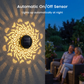 Solcellsdriven Mandala Projektorlampa | Väderbeständig utomhusbelysning