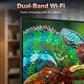 4K Android TV-box med 2.4G/5G WiFi och BT 5.0