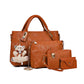 💥 50% RABATT 👜 4-delat premiumset ✨ Få stil, funktion och flexibilitet i ett och samma väskpaket 🌟