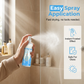 Insynsskyddande spray med spegeleffekt för glas