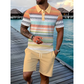 👕 2-delat skjort- & shortset för herrar – bekvämt, andningsbart & mångsidigt för sommar, fritid & resor | 50% sommarrea ☀️🩳