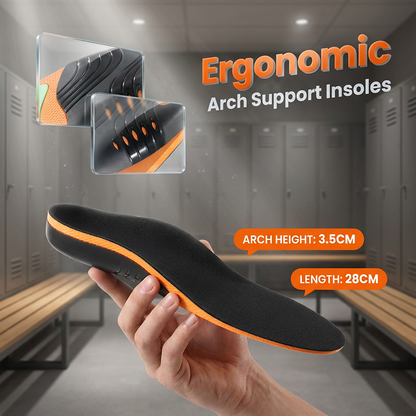 📢📢50% RABATT NU!! ⏰Ergonomiska inläggssulor med fotvalvsstöd för både män och kvinnor