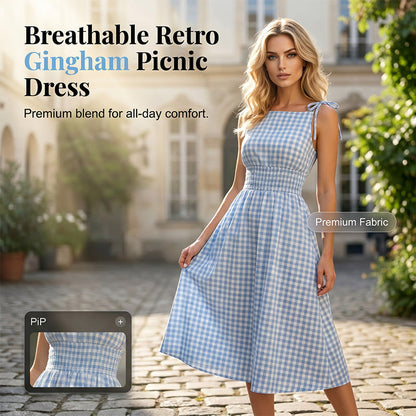 Retroklänning för Dam med Puffärmar, Off-Shoulder och Slits