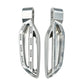 Fotpinnar i aluminium för motorcykel bak