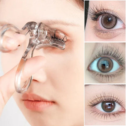 👁️ Köp 2 få 1 gratis! ✨ Ergonomisk ögonfransböjare med bred vinkel —— Skapar en naturlig böjning, ligger bekvämt i handen och ger ett långvarigt resultat —— Passar alla ögonformer och gör det enkelt att skapa vackra ögonfransar 💖