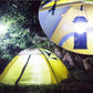 Solcellsdriven infällbar campinglampa