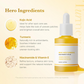 Kojicsyra Gurkmeja Ljusgörande Serum