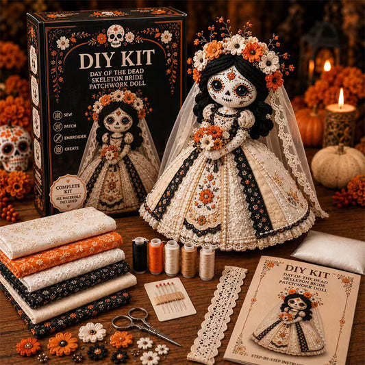 🎁Nylansering: 49% RABATT🧵Spöklikt pysselskelettkit
