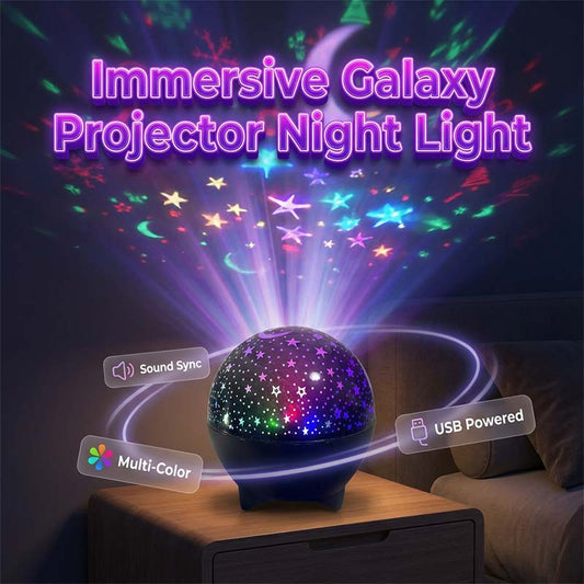 USB LED Galaxy Projektor Nattlampa
