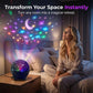 USB LED Galaxy Projektor Nattlampa