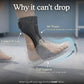 Justerbar fotstöd med uppblåsbart foder