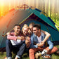 🔥Specialerbjudande – Automatiskt, snabbutfällbart och regntätt campingtält-set