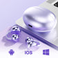 Bluetooth 5.4 Clip-On Open Ear-öronsnäckor med brusreducering