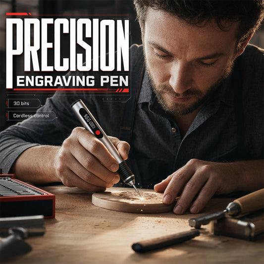 Sladdlös uppladdningsbar precisionsgraveringspenna