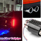 🔥🎁Nyhet 50 % RABATT🔥LED Bilmodifieringsdelar Kolfiber avgasrör