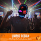 Halloween LED-dödskallemask