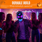 Halloween LED-dödskallemask