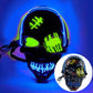 Halloween LED-dödskallemask