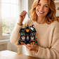 Halloween DIY Glitter Art Hängande Ornament Kit