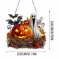 Halloween DIY Glitter Art Hängande Ornament Kit