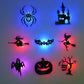 Halloween-väggklistermärken som lyser i mörkret