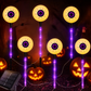 🎃 50 % RABATT JUST NU! 🕷️ Solcellsdrivna pumpalampor – vattentäta, automatisk på/av-funktion och läskig Halloween-dekoration 👻