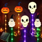 🎃 50 % RABATT JUST NU! 🕷️ Solcellsdrivna pumpalampor – vattentäta, automatisk på/av-funktion och läskig Halloween-dekoration 👻