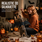 Halloween-kostym för husdjur, fladdermusvingar
