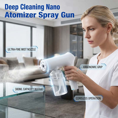Sladdlös nano-förångare sprutpistol