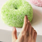 Rengöringsboll för badrumshandfat