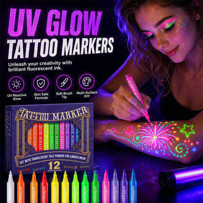 Glow Party-tatueringspennor