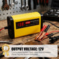 Universell 12V motorcykelbatteriladdare med klämmor