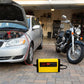 Universell 12V motorcykelbatteriladdare med klämmor