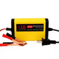 Universell 12V motorcykelbatteriladdare med klämmor